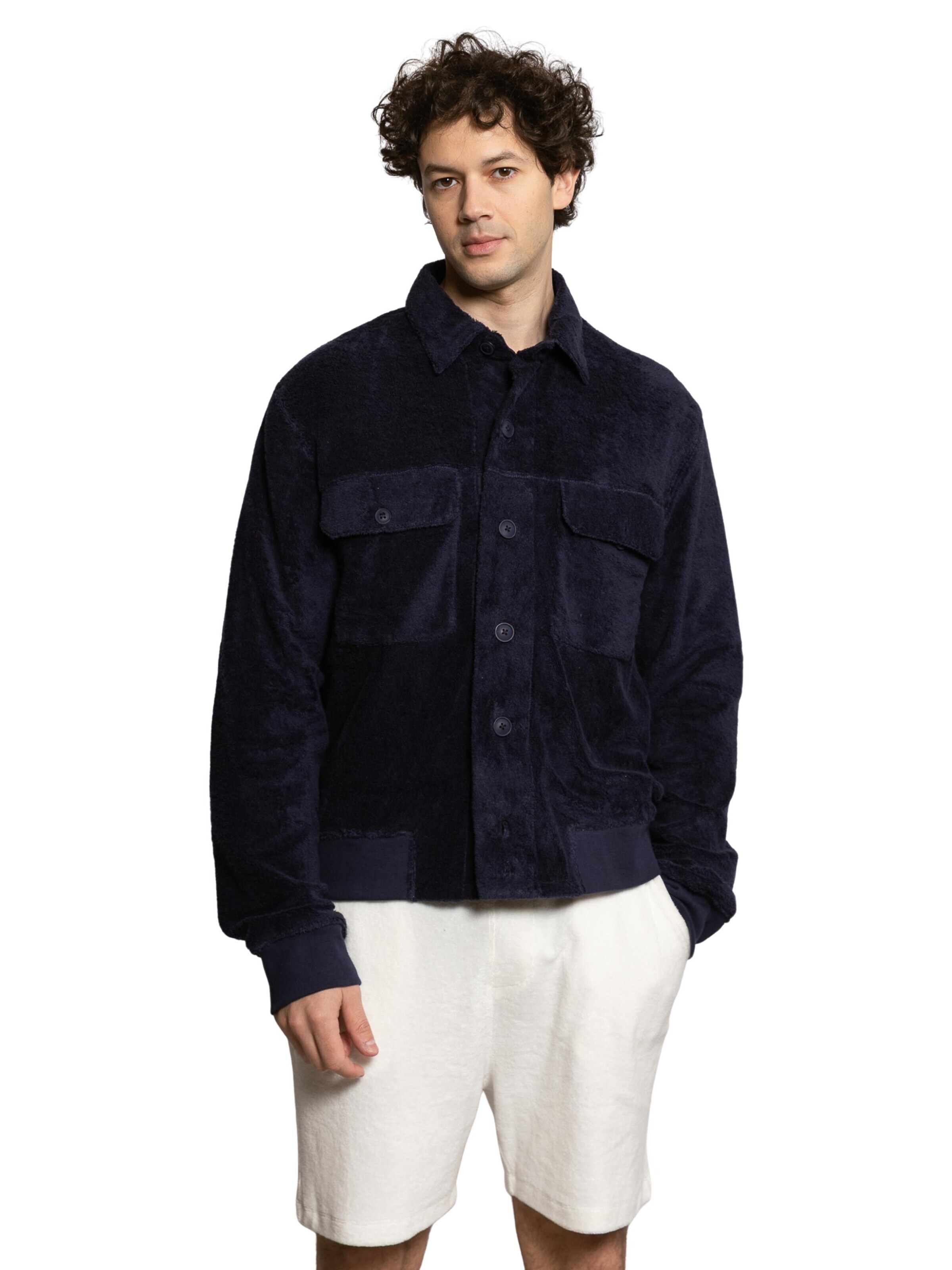 Veste mi-saison 'Dumas' LDB en bleu : devant