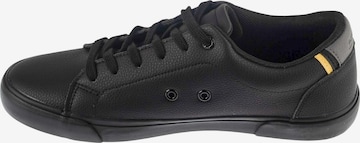 BIG STAR Platform trainers in Black: front