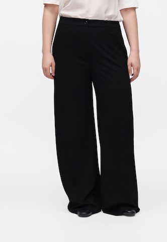 Persona by Marina Rinaldi Wide leg Trousers 'SEGALE' in Black: front
