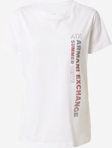 ARMANI EXCHANGE Shirt in White: front