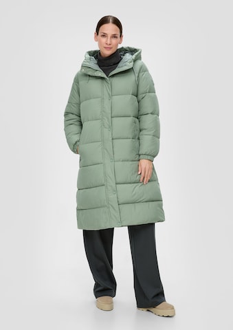 s.Oliver Winter Coat in Green: front