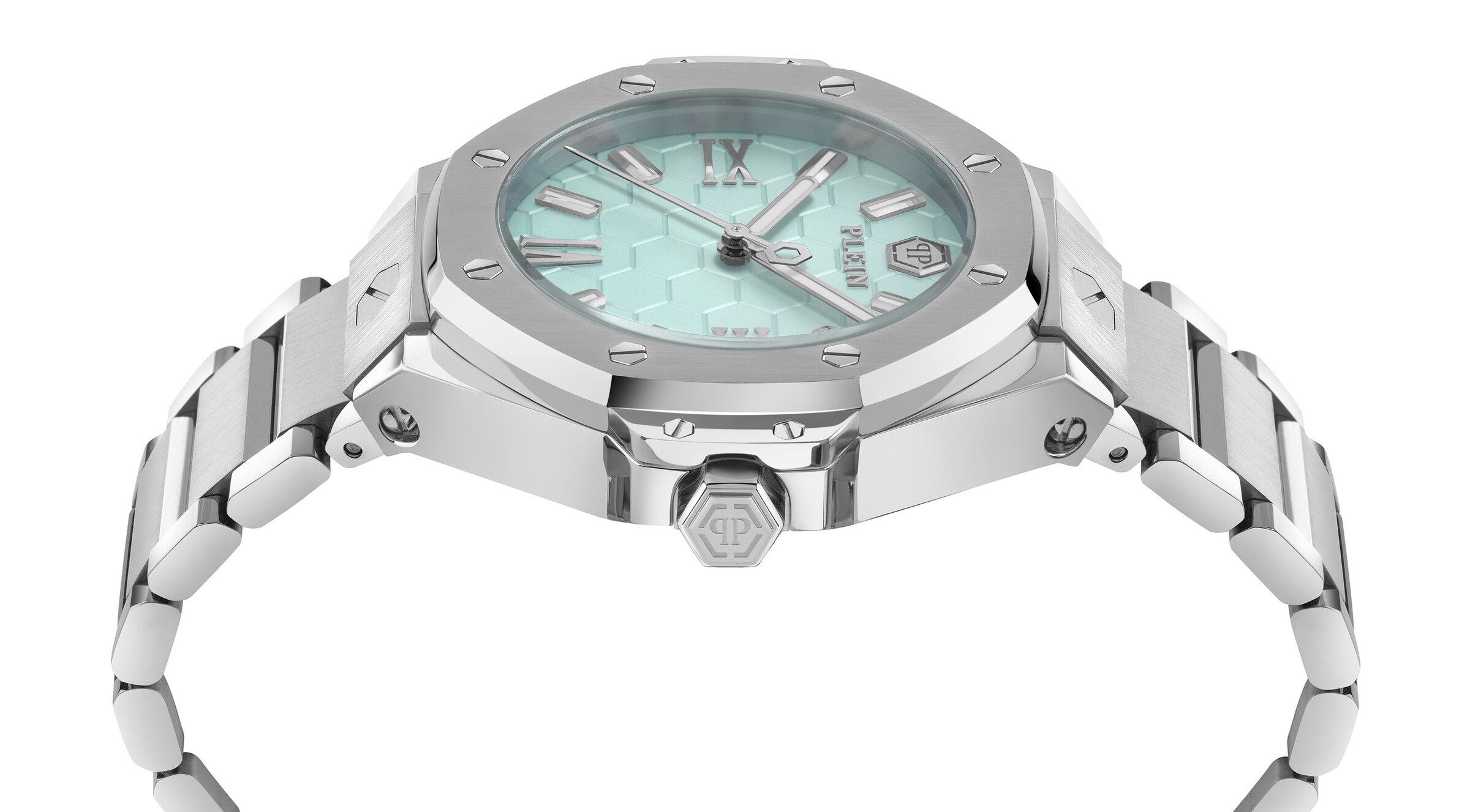 Philipp Plein Watches Uhr 'Plein Lady Rojal' in Silber