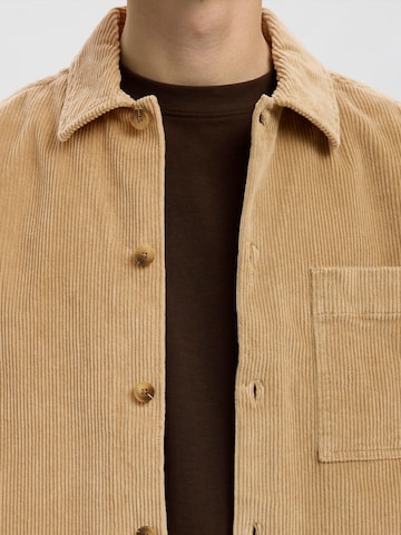 Veste mi-saison 'SLMotto Kris' SELECTED en beige
