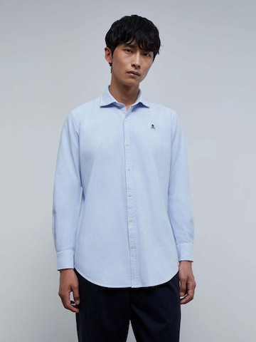 Scalpers Regular Fit Shirt in Blau: predná strana