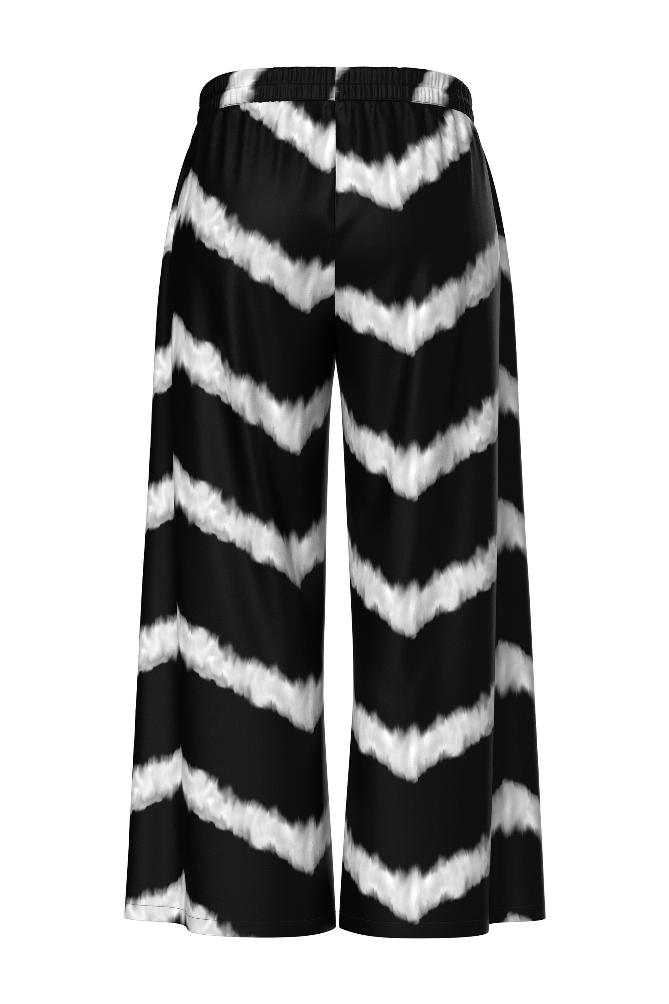 Ulla Popken Loosefit Broek in Zwart