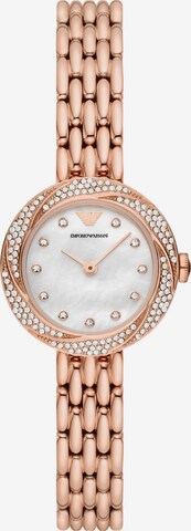 Emporio Armani - Reloj analógico en oro