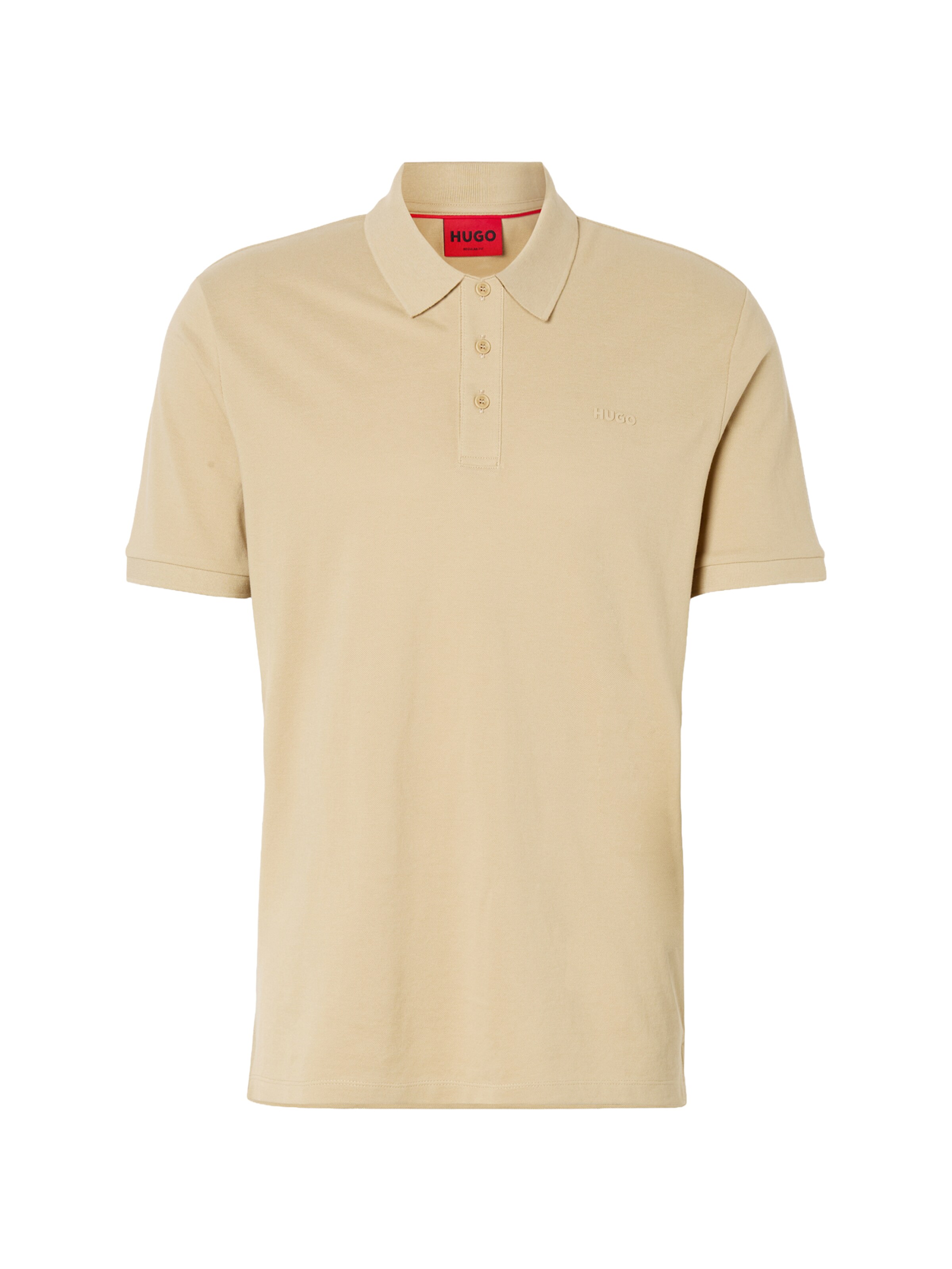 HUGO Shirt 'Donos' in Beige: front