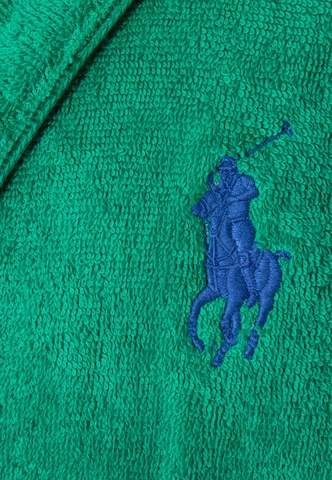 Ralph Lauren Home Short Bathrobe 'Player' in Green