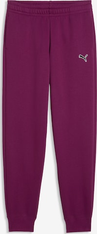 Regular Pantalon de sport PUMA en rose : devant