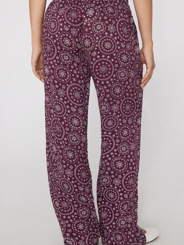 Tezenis Wide leg Pants in Purple