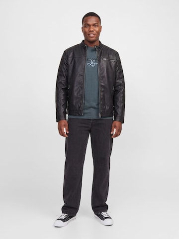 T-Shirt 'JJJade' Jack & Jones Plus en gris