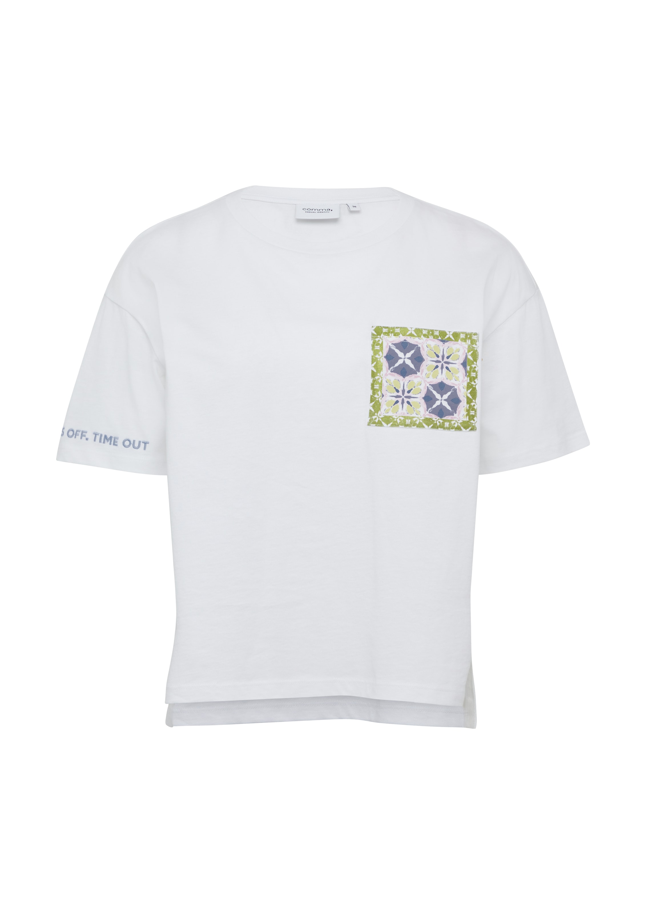 comma casual identity Shirt in White: front