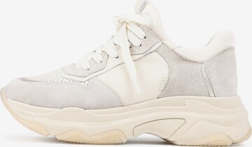 Baskets basses 'Baisley' BRONX en beige : devant