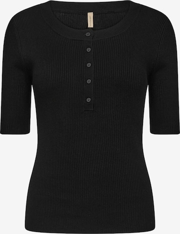 Soyaconcept Top ' DOLLIE ' in Black: front