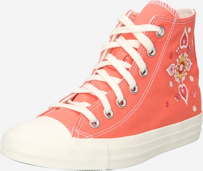 Sneaker alta 'Chuck Taylor All Star' CONVERSE di colore salmone / rosa / rosso / bianco, Visualizzazione prodotti