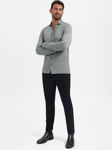 No Excess Regular fit Overhemd in Groen