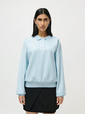 LeGer by Lena Gercke Sweatshirt 'Janneke' i blå: framsida