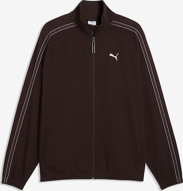 Veste de sport 'Class ' PUMA en marron : devant
