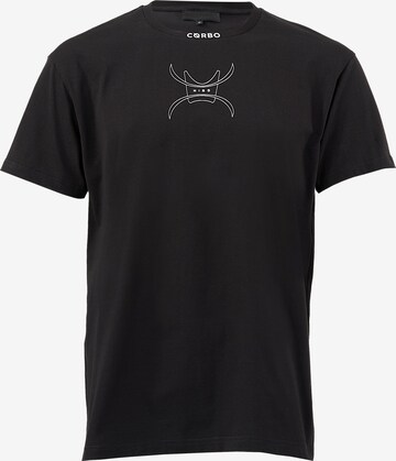 Cørbo Hiro Shirt 'Ronin' in Black: front