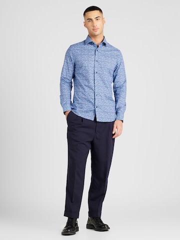 Matinique Regular fit Button Up Shirt 'Trostol' in Blue