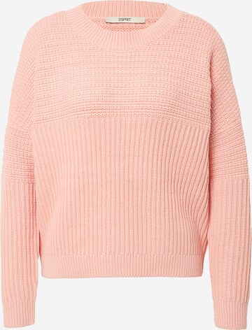 Pullover di ESPRIT in rosa: frontale