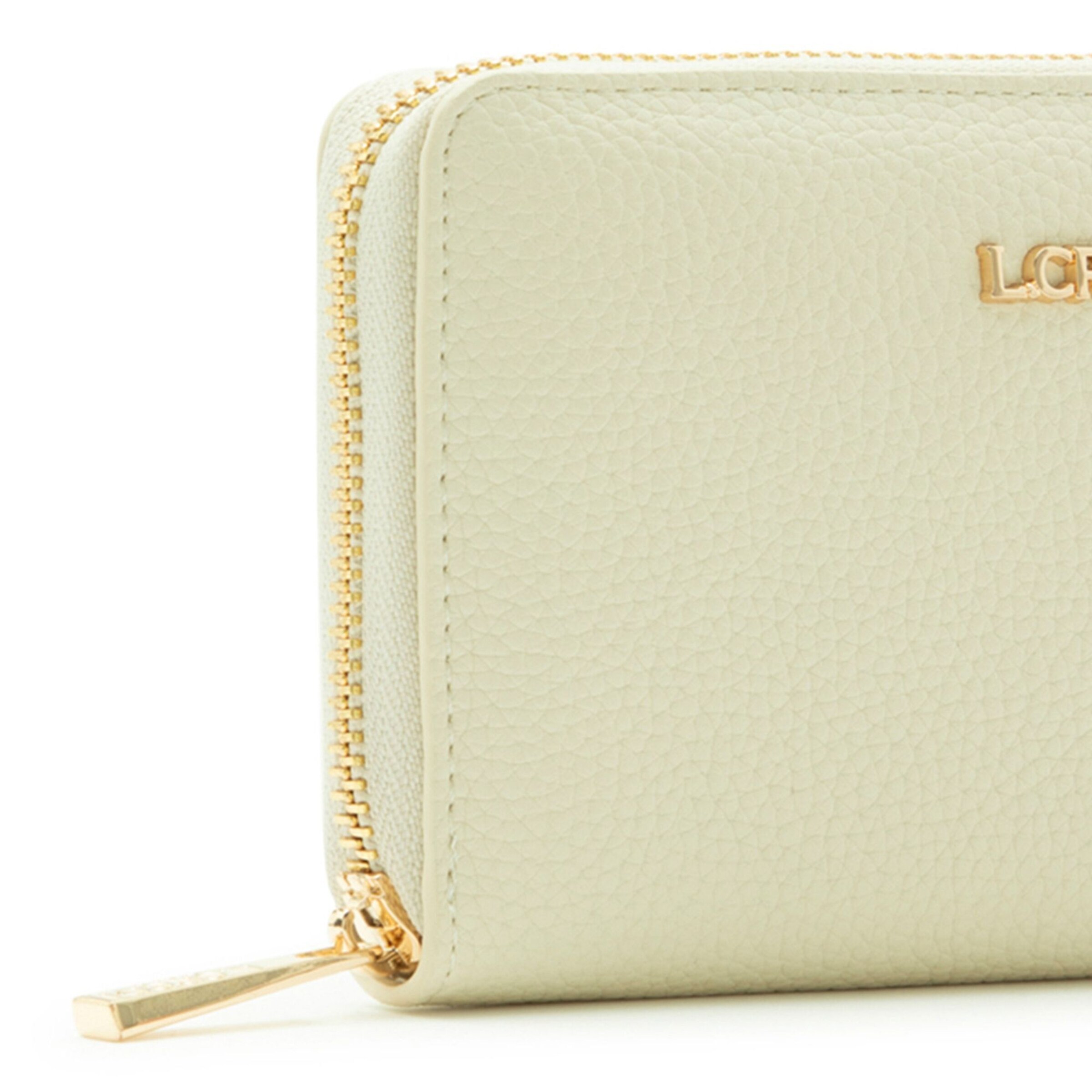 L.CREDI Wallet 'Perla' in Beige