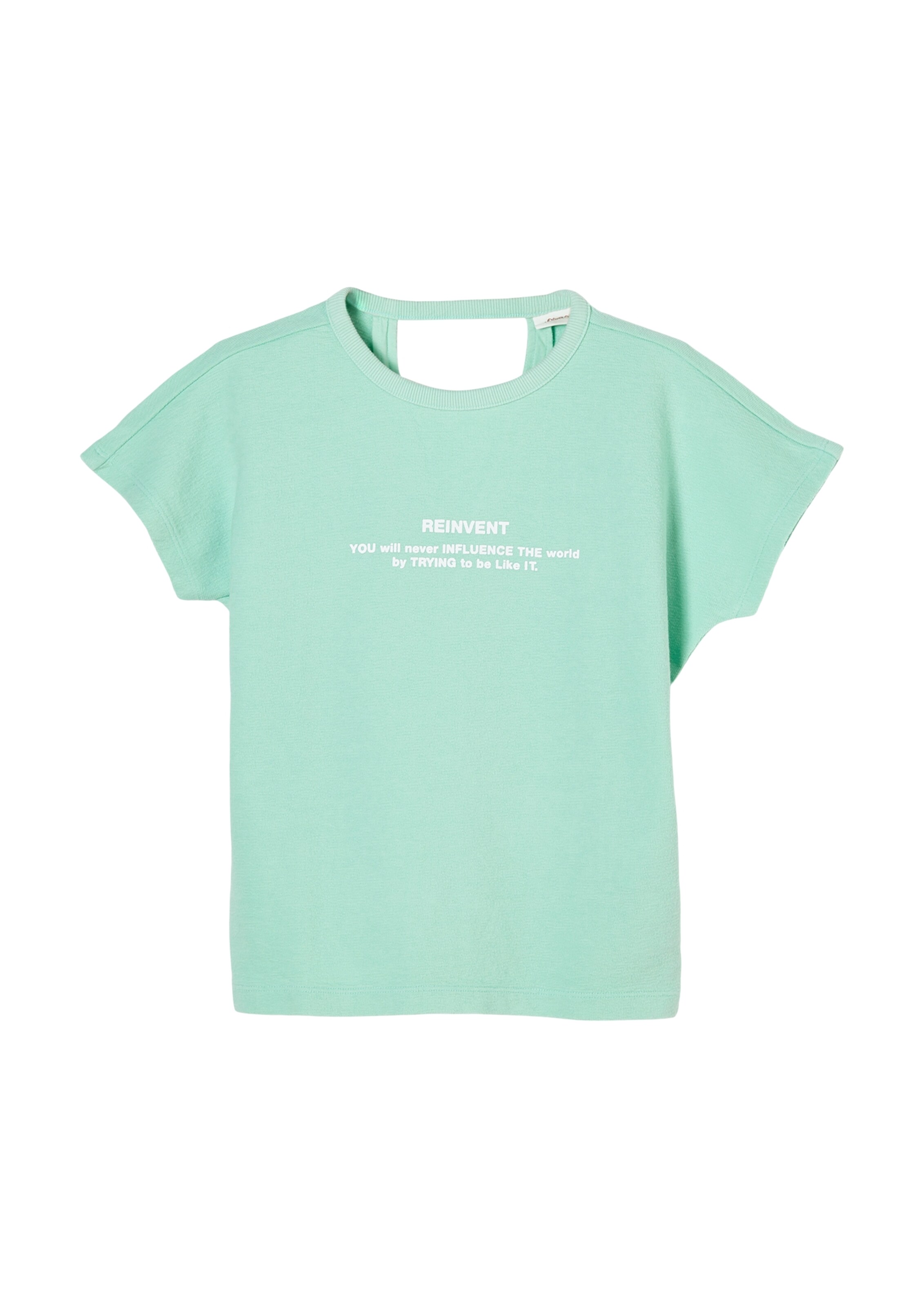 T-Shirt s.Oliver en vert : devant