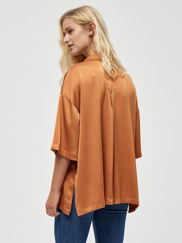Peppercorn Bluse 'Elotta' i orange