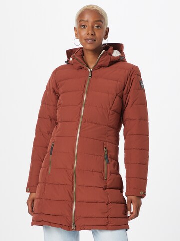 Manteau outdoor G.I.G.A. DX by killtec en rouge : devant