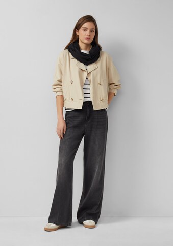 Écharpe tube s.Oliver en noir : devant