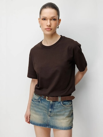 T-shirt 'T-Shirts' MixRay en marron