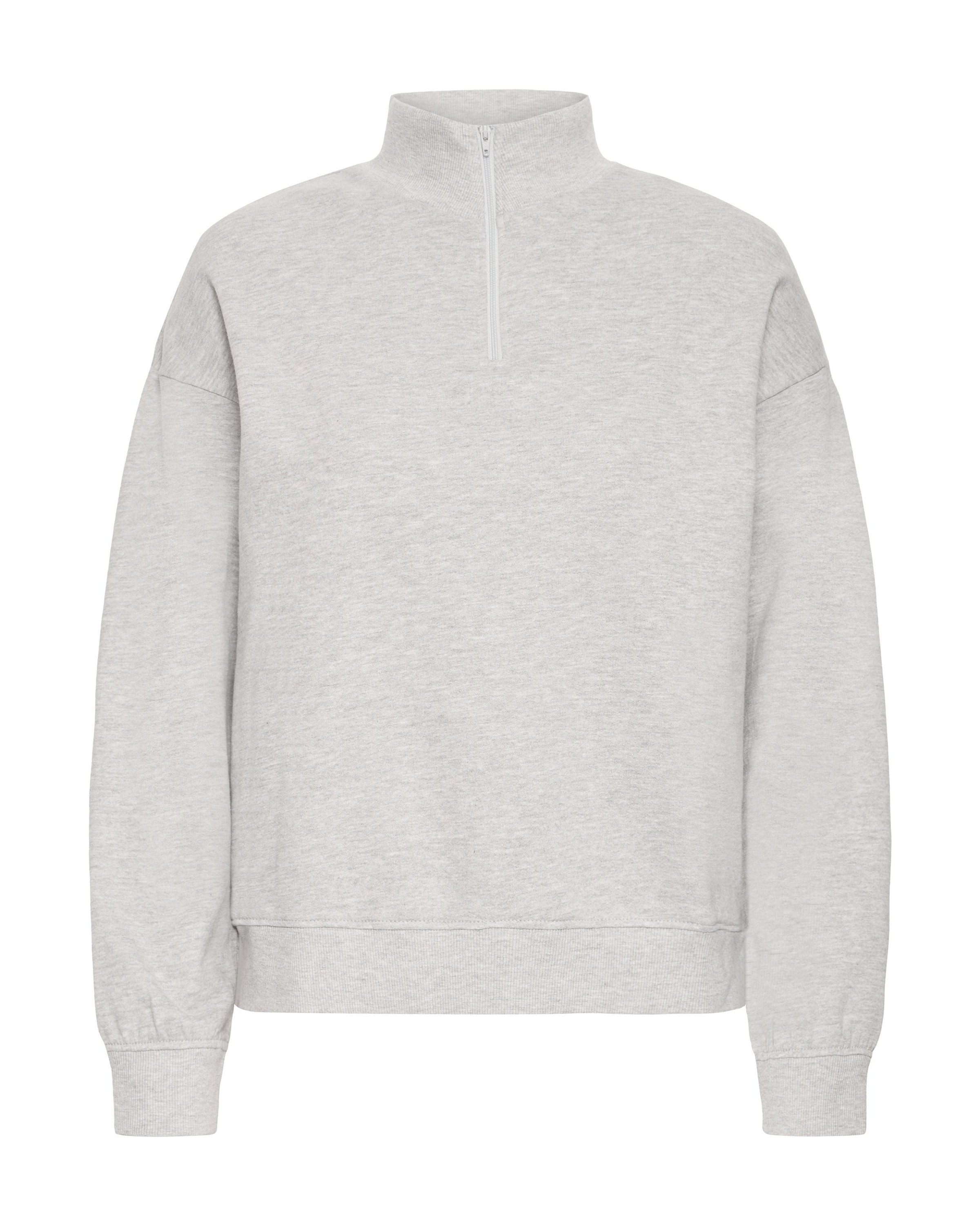 Sweat-shirt ICHI en gris : devant