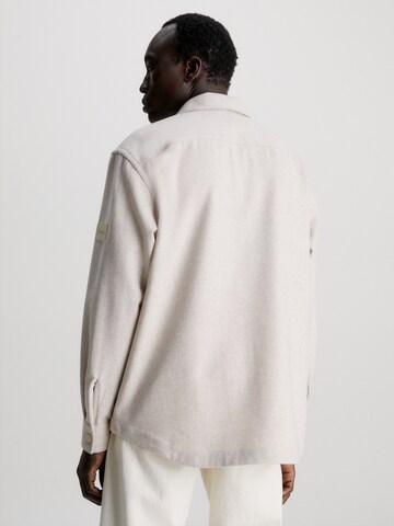 Calvin Klein Between-Season Jacket in Beige