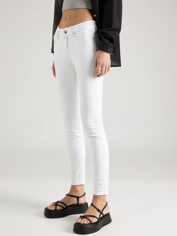 Skinny Jeans 'New Luz' di REPLAY in bianco: frontale
