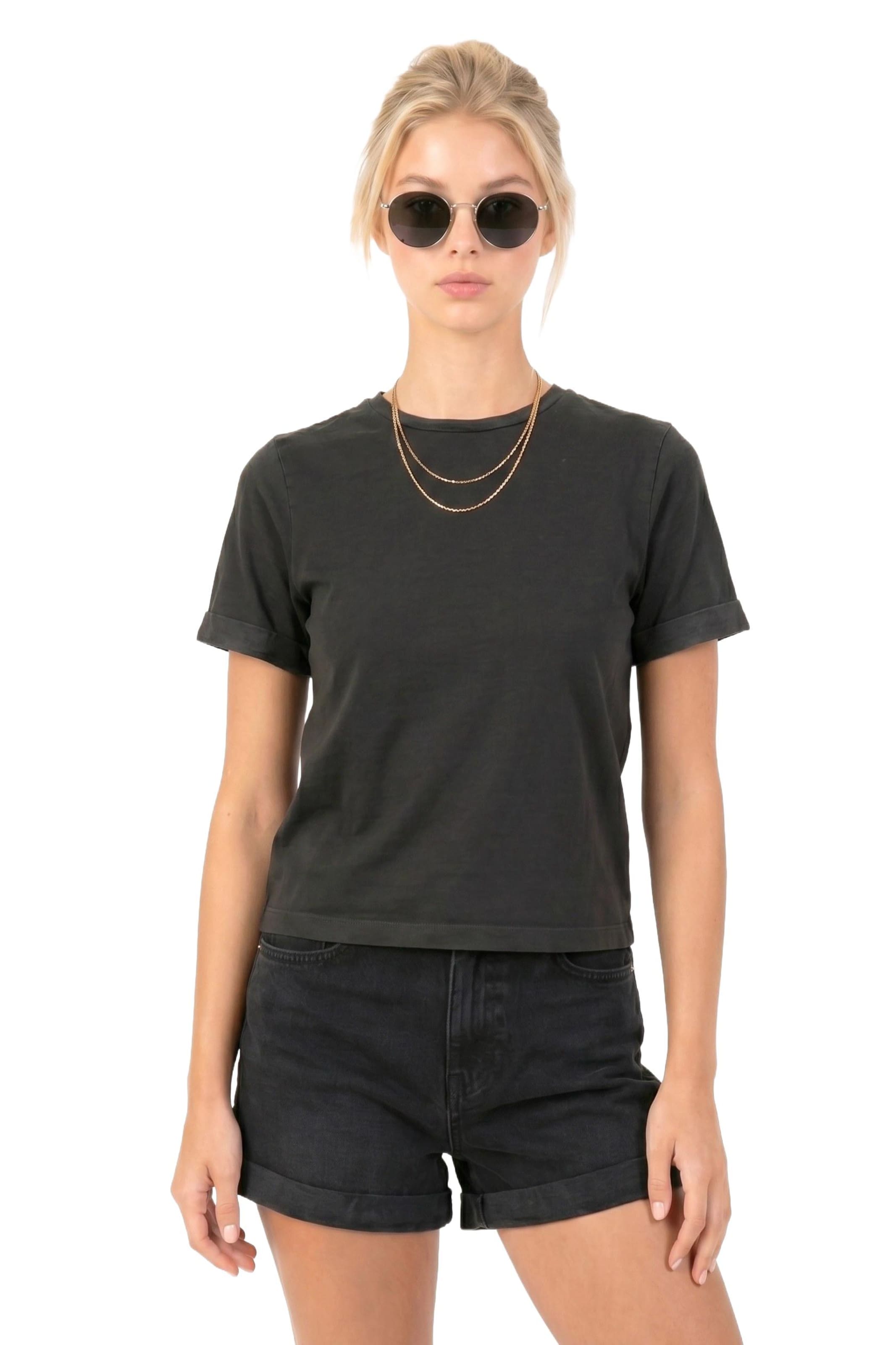 Alexa Dash Shirt in Grey: front