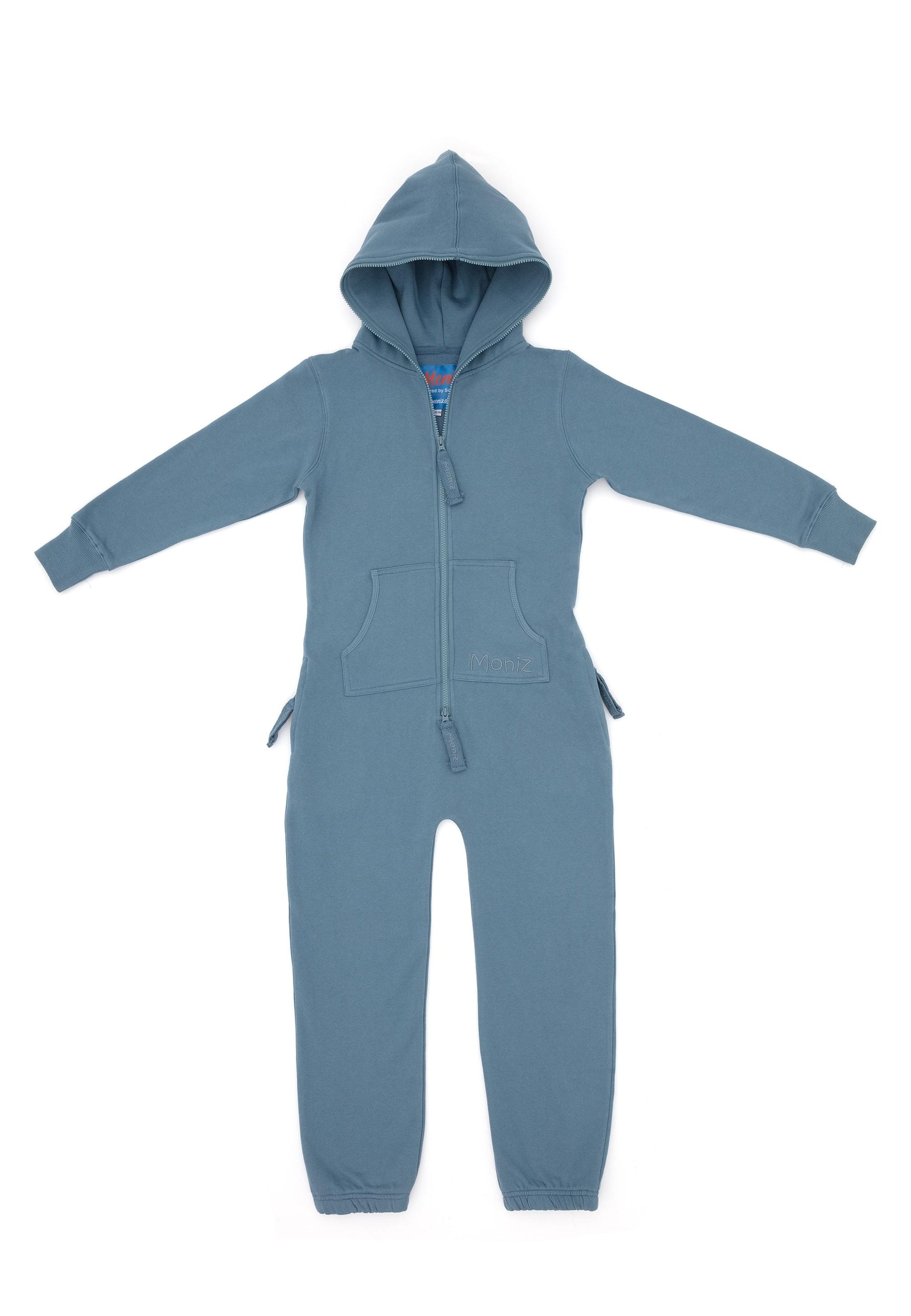 Moniz Dungarees in Blue: front