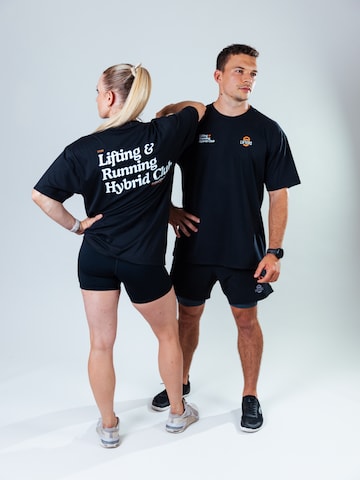 Lifters Oversizeshirt 'Hybrid Club Sport Unisex' in Schwarz