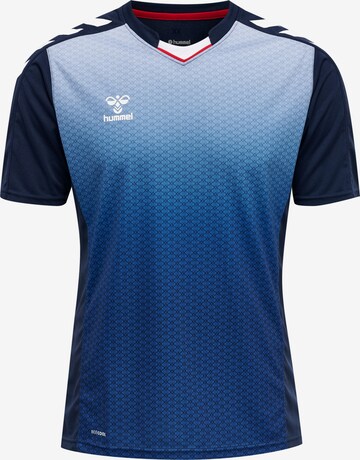 Maillot Hummel en bleu : devant