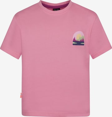 TROLLKIDS Performance Shirt in Pink: front