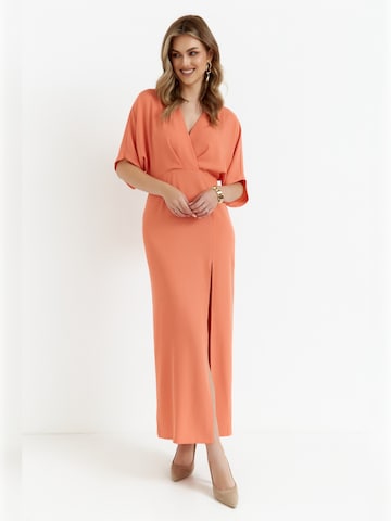 Makover - Vestido en naranja: frente