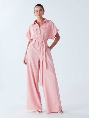 Combinaison 'Ara' BWLDR en rose : devant