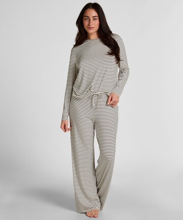 Hunkemöller Slaapshirt in Zwart