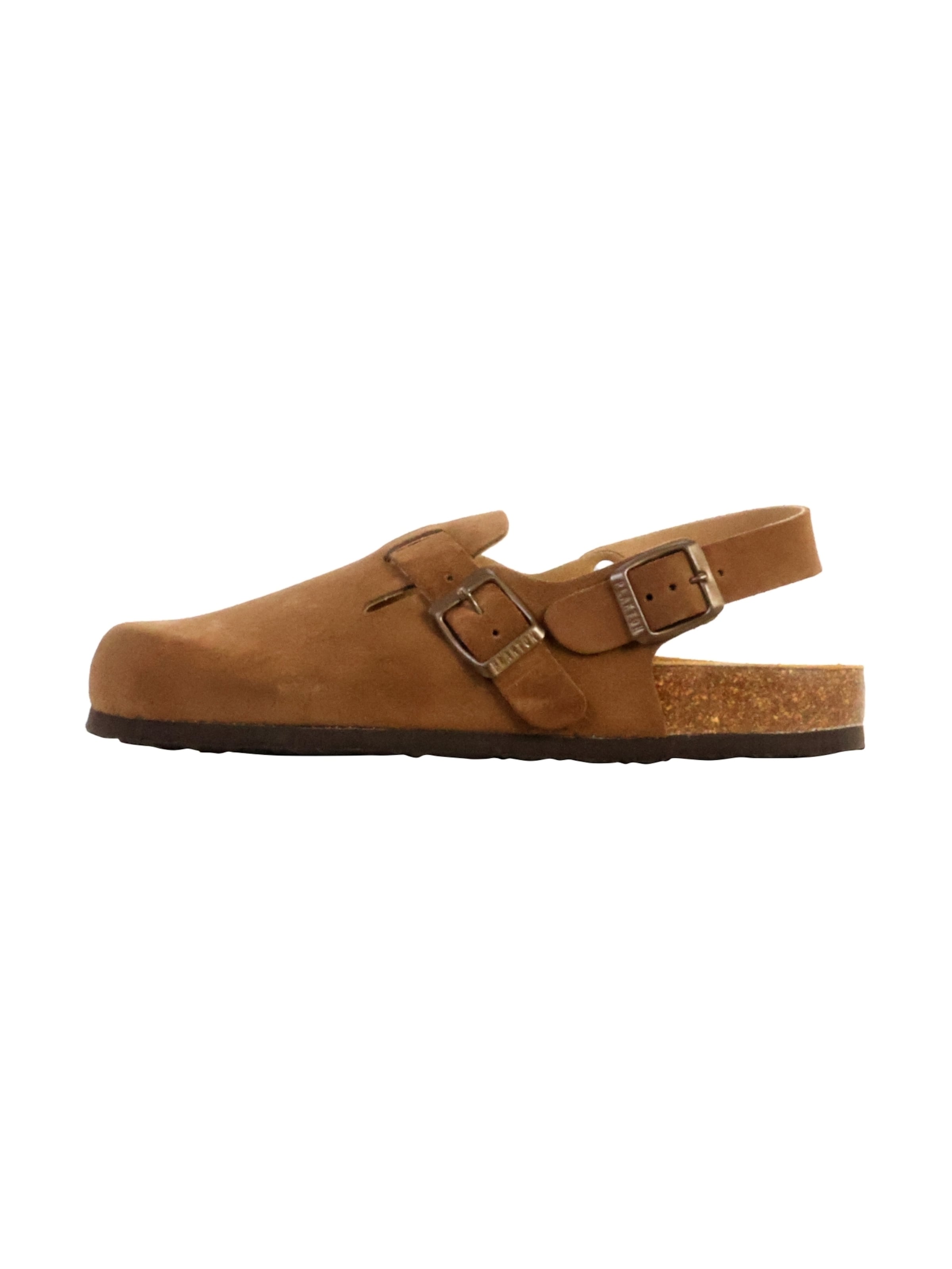 Plakton - Zapatos abiertos en marrón: frente