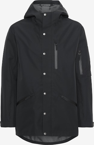 Superstainable Performance Jacket 'Glombak' in Black: front