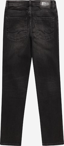Jack & Jones Junior Slimfit Jeans 'Glenn' in Schwarz