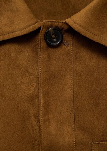 MANGO MAN Between-Season Jacket in Brown