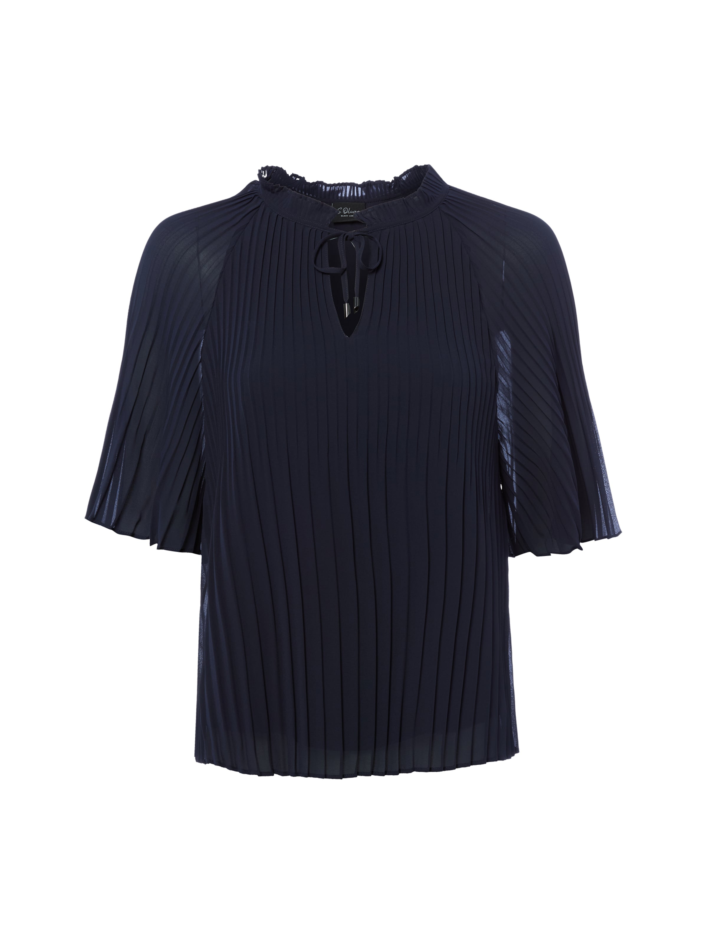 s.Oliver BLACK LABEL Blouse 'Black Label' in Blue: front