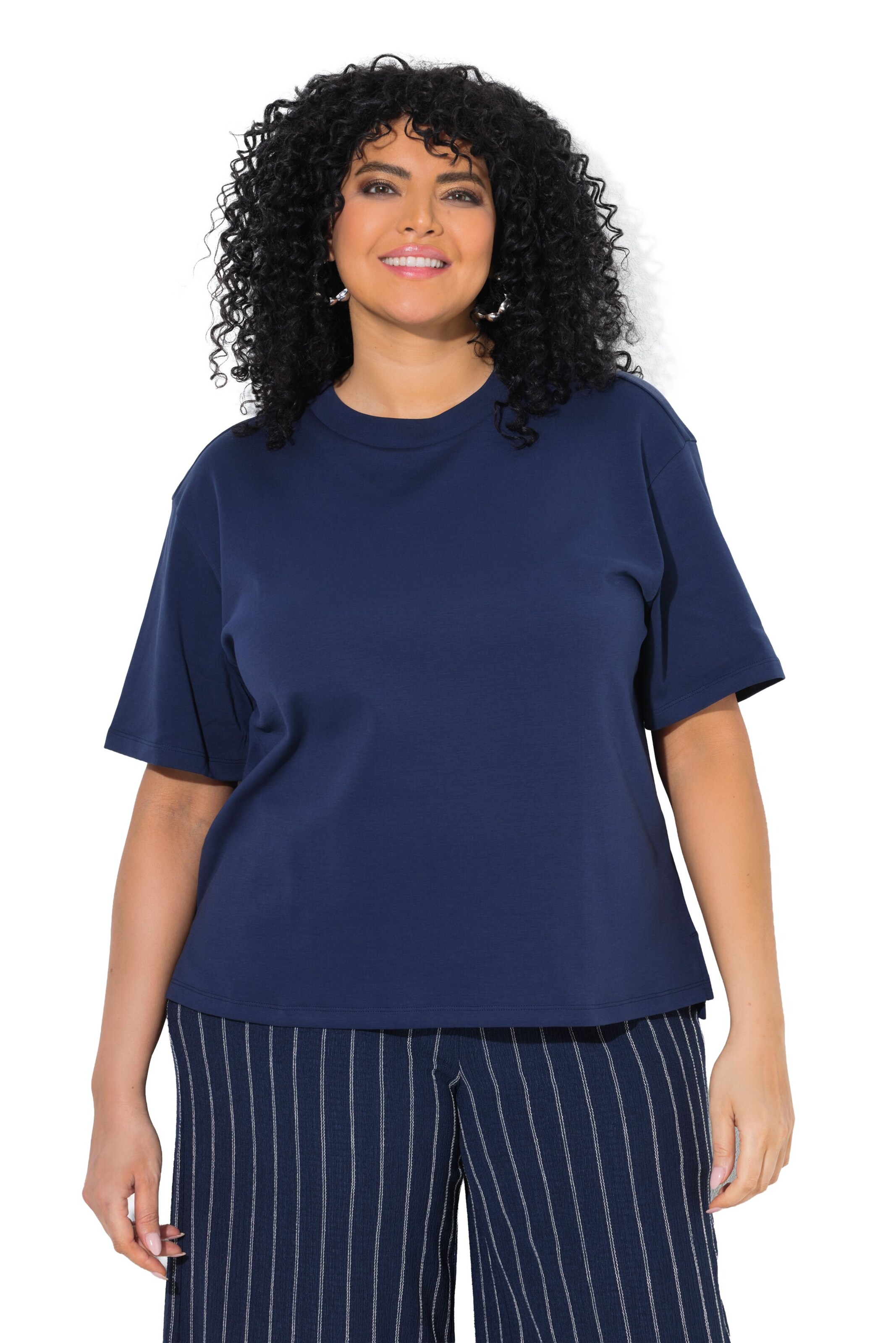 Ulla Popken Shirt in Blau: Vorderseite
