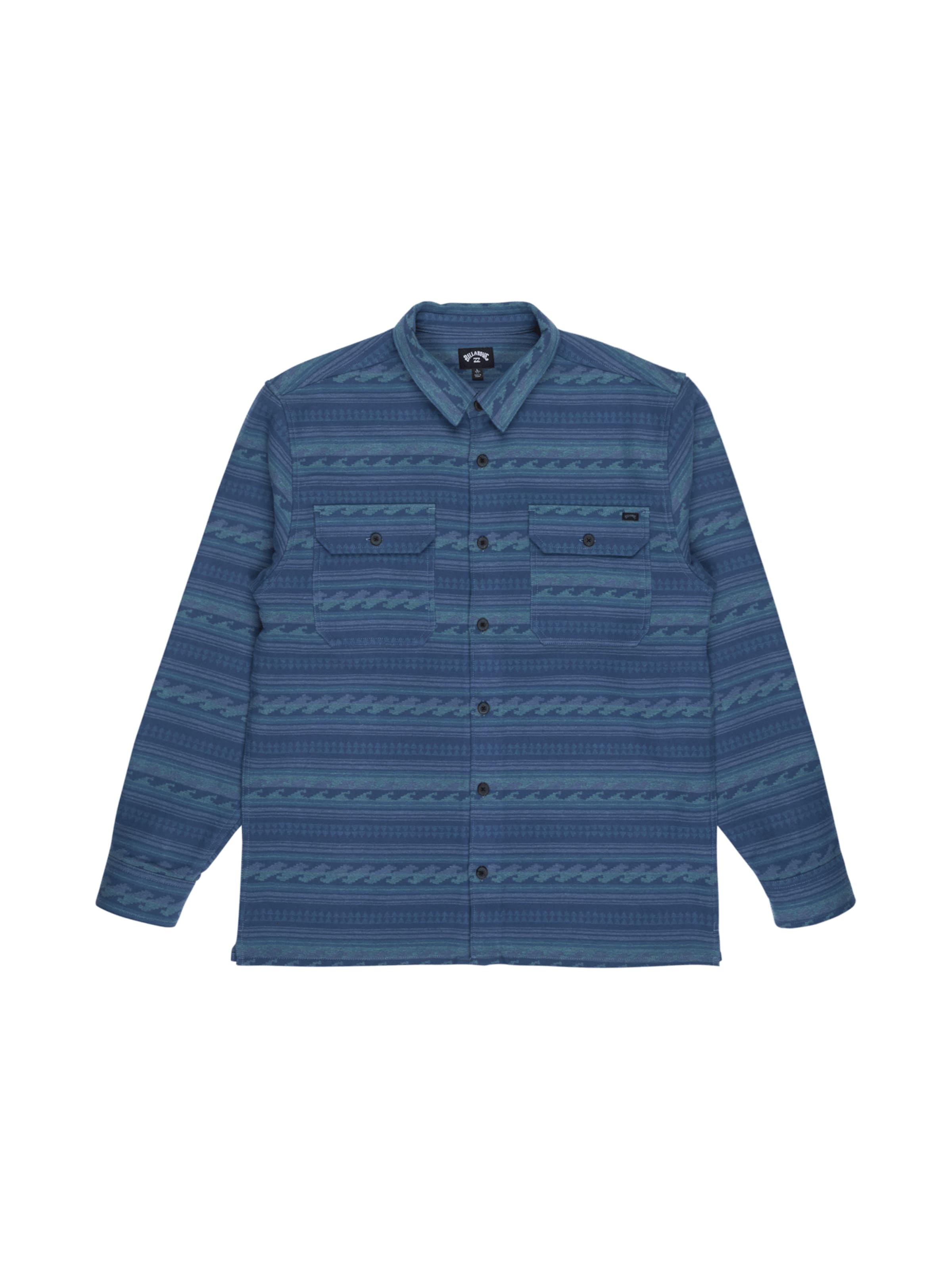 BILLABONG Regular Fit Hemd 'Offshore' in Blau: Vorderseite