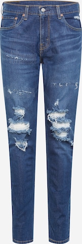 Effilé Jean '512™ Slim Taper Lo Ball' LEVI'S ® en bleu : devant